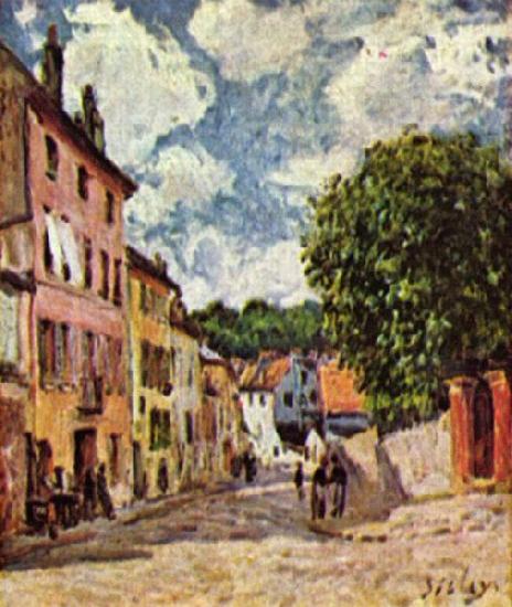 Alfred Sisley Strabe in Moret-Sur Loing Sweden oil painting art